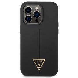 Guess GUHCP14LSLTGK iPhone 14 Pro 6.1" black/black hardcase Silicone Triangle - Uncategorized Cases (2) - Cases - Techbox