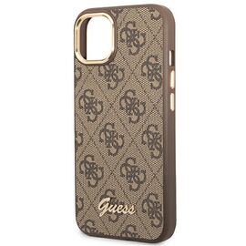Guess GUHCP14MHG4SHW iPhone 14 Plus 6.7 "brown / brown hard case 4G Vintage Gold Logo | Techbox