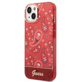 Guess GUHCP14MHGBNHR iPhone 14 Plus 6.7" red/red hardcase Bandana Paisley - Uncategorized Cases (2) - Cases - Techbox