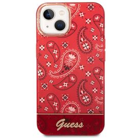 Guess GUHCP14MHGBNHR iPhone 14 Plus 6.7" red/red hardcase Bandana Paisley - Uncategorized Cases (2) - Cases - Techbox