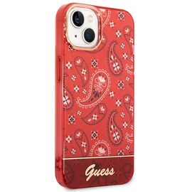 Guess GUHCP14MHGBNHR iPhone 14 Plus 6.7" red/red hardcase Bandana Paisley - Uncategorized Cases (2) - Cases - Techbox
