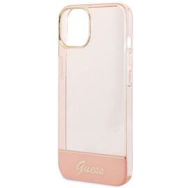 Guess GUHCP14MHGCOP iPhone 14 Plus 6.7 "pink / pink hardcase Translucent | Techbox