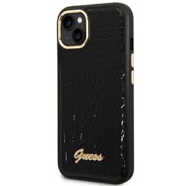 Guess GUHCP14MHGCRHK iPhone 14 Plus 6.7 "black / black hardcase Croco Collection | Techbox