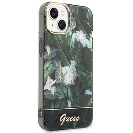 Guess GUHCP14MHGJGHA iPhone 14 Plus 6.7" green/green hardcase Jungle Collection | Techbox