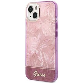 Guess GUHCP14MHGJGHP iPhone 14 Plus 6.7 "pink / pink hardcase Jungle Collection | Techbox