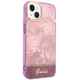 Guess GUHCP14MHGJGHP iPhone 14 Plus 6.7 "pink / pink hardcase Jungle Collection | Techbox