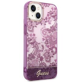 Guess GUHCP14MHGPLHF iPhone 14 Plus 6.7" fuchsia/fuschia hardcase Porcelain Collection | Techbox