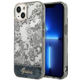 Guess GUHCP14MHGPLHG iPhone 14 Plus 6.7 "gray / gray hardcase Porcelain Collection | Techbox