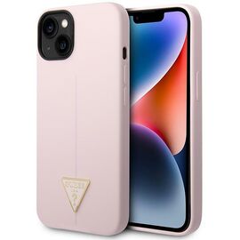 Guess GUHCP14MSLTGU iPhone 14 Plus 6,7" fioletowy/purple hardcase Silicone Triangle - Apple Cases - Cases - Techbox