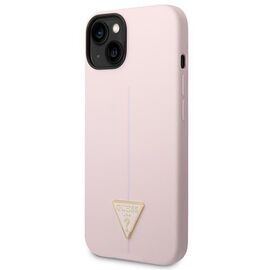 Guess GUHCP14MSLTGU iPhone 14 Plus 6,7" fioletowy/purple hardcase Silicone Triangle - Apple Cases - Cases - Techbox