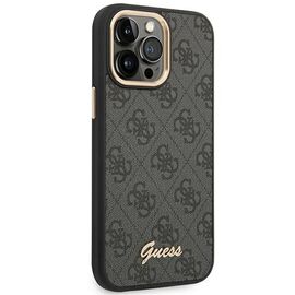 Guess GUHCP14XHG4SHK iPhone 14 Pro Max 6.7 "black / black hard case 4G Vintage Gold Logo | Techbox