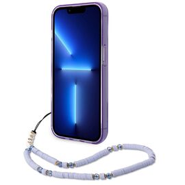 Guess GUHCP14XHGCOHU iPhone 14 Pro Max 6.7" purple/purple hardcase Translucent Pearl Strap - Apple Cases - Cases - Techbox