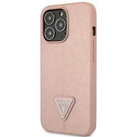 Guess GUHCP14XPSATLP iPhone 14 Pro Max 6,7 "pink / pink hardcase SaffianoTriangle Logo - Apple Cases - Cases - Techbox