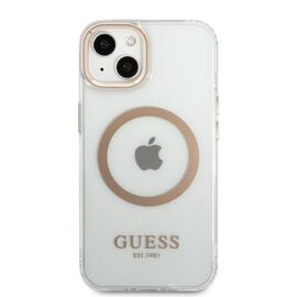 Guess GUHMP13MHTRMD iPhone 13 6.1 "gold / gold hard case Metal Outline Magsafe - Apple Cases - Cases - Techbox