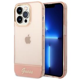 Guess Translucent iPhone 14 Pro Max 6.7" Case - Pink | Techbox