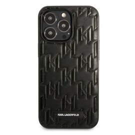Karl Lagerfeld KLHCP13LMNMP1K iPhone 13 Pro / 13 6.1 "hardcase black / black Monogram Plaque - Apple Cases - Cases - Techbox