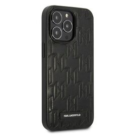 Karl Lagerfeld KLHCP13LMNMP1K iPhone 13 Pro / 13 6.1 "hardcase black / black Monogram Plaque - Apple Cases - Cases - Techbox
