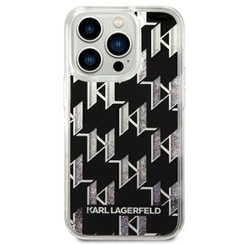 Karl Lagerfeld KLHCP14LLMNMK iPhone 14 Pro 6.1 "hardcase black / black Liquid Glitter Monogram | Techbox