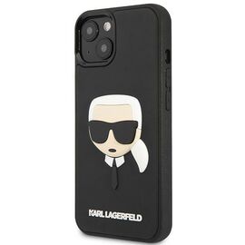Karl Lagerfeld KLHCP14MKH3DBK iPhone 14 Plus 6,7" czarny/black hardcase 3D Rubber Karl`s Head - Apple Cases - Cases - Techbox