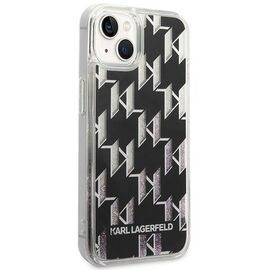 Karl Lagerfeld KLHCP14MLMNMK iPhone 14 Plus 6,7" hardcase czarny/black Liquid Glitter Monogram - Apple Cases - Cases - Techbox