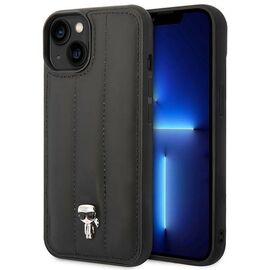 Karl Lagerfeld KLHCP14MPSQPK iPhone 14 Plus 6,7" hardcase czarny/black Puffy Ikonik Pin - Apple Cases - Cases - Techbox