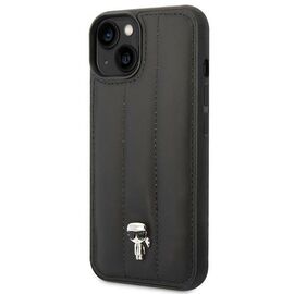 Karl Lagerfeld KLHCP14MPSQPK iPhone 14 Plus 6,7" hardcase czarny/black Puffy Ikonik Pin - Apple Cases - Cases - Techbox