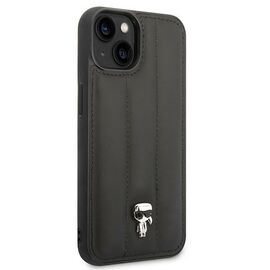 Karl Lagerfeld KLHCP14MPSQPK iPhone 14 Plus 6,7" hardcase czarny/black Puffy Ikonik Pin - Apple Cases - Cases - Techbox