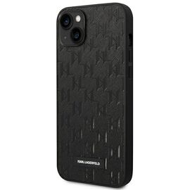 Karl Lagerfeld KLHCP14MSAKLHPK iPhone 14 Plus 6,7" hardcase czarny/black Saffiano Mono Metal Logo - Apple Cases - Cases - Techbox