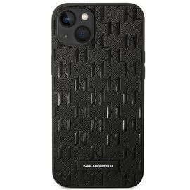 Karl Lagerfeld KLHCP14MSAKLHPK iPhone 14 Plus 6,7" hardcase czarny/black Saffiano Mono Metal Logo - Apple Cases - Cases - Techbox