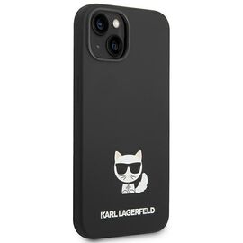 Karl Lagerfeld KLHCP14MSLCTBK iPhone 14 Plus 6,7" hardcase czarny/black Silicone Choupette Body - Apple Cases - Cases - Techbox