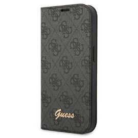 Guess GUBKP14LHG4SHK iPhone 14 Pro 6.1 "black / black book 4G Vintage Gold Logo - Apple Cases - Cases - Techbox