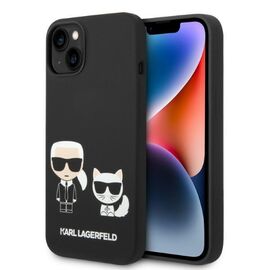 Karl Lagerfeld KLHMP14MSSKCK iPhone 14 Plus 6.7 "hardcase black / black Liquid Silicone Karl &amp; Choupette Magsafe - Apple Cases - Cases - Techbox