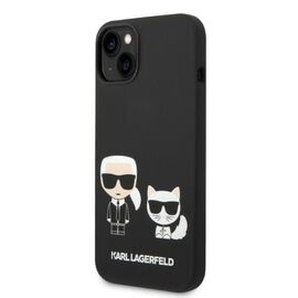 Karl Lagerfeld KLHMP14MSSKCK iPhone 14 Plus 6.7 "hardcase black / black Liquid Silicone Karl &amp; Choupette Magsafe - Apple Cases - Cases - Techbox