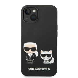 Karl Lagerfeld KLHMP14MSSKCK iPhone 14 Plus 6.7 "hardcase black / black Liquid Silicone Karl &amp; Choupette Magsafe - Apple Cases - Cases - Techbox