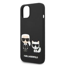 Karl Lagerfeld KLHMP14MSSKCK iPhone 14 Plus 6.7 "hardcase black / black Liquid Silicone Karl &amp; Choupette Magsafe - Apple Cases - Cases - Techbox