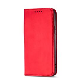 Magnet Card Case case for Samsung Galaxy S23+ flip cover wallet stand red | Techbox