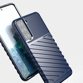 Thunder Case case for Samsung Galaxy S23+ silicone armor case black | Techbox