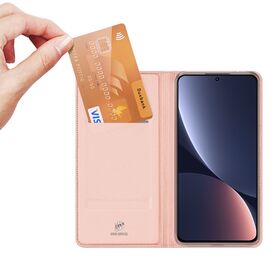 Dux Ducis Skin Pro Case Xiaomi 13 Flip Card Wallet Stand Pink | Techbox
