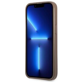 Guess 4G Triangle Logo Cardslot Case for iPhone 13 Pro / 13 - Brown - Apple Cases - Cases - Techbox