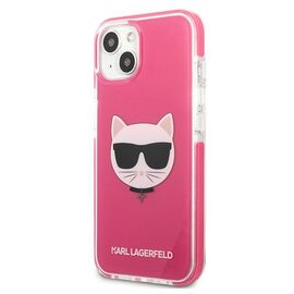 Karl Lagerfeld Choupette Head case for iPhone 13 - fuchsia | Techbox