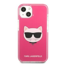 Karl Lagerfeld Choupette Head case for iPhone 13 - fuchsia | Techbox