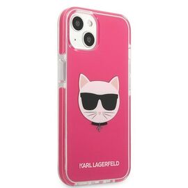 Karl Lagerfeld Choupette Head case for iPhone 13 - fuchsia | Techbox