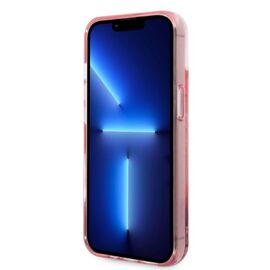 Karl Lagerfeld Glitter Karl's Head case for iPhone 14 Plus - pink | Techbox