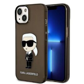 Karl Lagerfeld Ikonik Karl case for iPhone 14 Plus - black | Techbox
