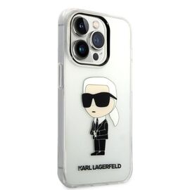 Karl Lagerfeld Ikonik Karl case for iPhone 14 Pro Max - transparent | Techbox