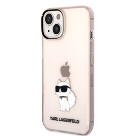 Karl Lagerfeld KLHCP14MHNCHTCP iPhone 14 Plus 6.7" pink/pink hardcase Ikonik Choupette | Techbox