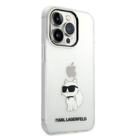Karl Lagerfeld KLHCP14XHNCHTCT iPhone 14 Pro Max 6.7" transparent hardcase Ikonik Choupette | Techbox