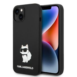 Karl Lagerfeld Silicone Choupette case for iPhone 14 Plus - black - Apple Cases - Cases - Techbox