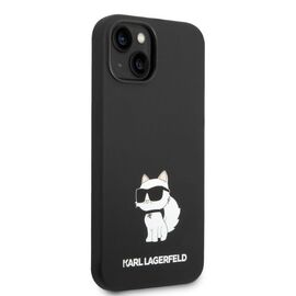 Karl Lagerfeld Silicone Choupette case for iPhone 14 Plus - black - Apple Cases - Cases - Techbox