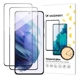 Wozinsky 2x Full Glue Tempered Glass Samsung Galaxy S23+ 9H Full Screen Tempered Glass with Black Frame | Techbox